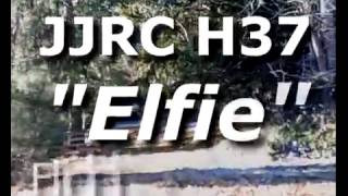 JJRC H37 Elfie Altitude Hold Selfie drone onboard footage only [upl. by Idet]