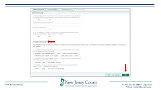 My Jury Service MJS Login and Submit Online Questionnaire [upl. by Eisnil]