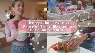 ✨SUPERBES TROUVAILLES ACTION  RECETTE LUNCH EXPRESS amp BOX SAINTVALENTIN 💝 [upl. by Romelda]