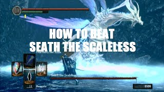 Dark Souls  How To Beat Seath The Scaleless [upl. by Aiepoissac]