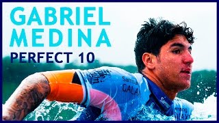 GABRIEL MEDINA  Todas as notas 10 • All the perfect 10s [upl. by Nob788]