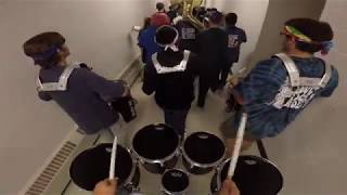 Lakeview High School Marching Band Marching the Halls [upl. by Onyx]