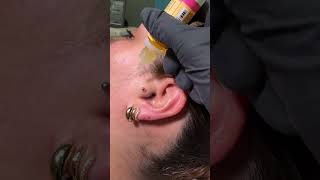 Watch how to heal piercing bumps with Base Laboratories products [upl. by Gianna]