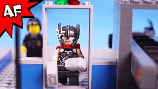 Lego Thor at the Airport  Superheros Bad Day [upl. by Hopkins]