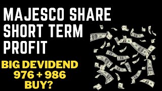 Majesco DEVIDEND Should you buy for 976 dividend 🔥🔥🔥  majesco share lastest news  20000 devidend [upl. by Novoj358]