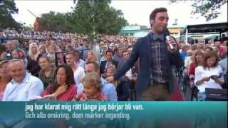 Eric Saade  Det Gör Ont Lena Philipsson Cover Live  Allsång På Skansen 2011 [upl. by Amati]