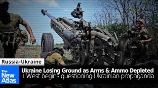 Ukraine Losing Ground as Weapons Wear Out amp Ammunition is Depleted [upl. by Barney]