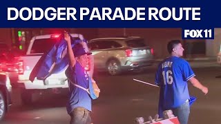 Everything you need to know about Dodgers parade [upl. by Yrreg]