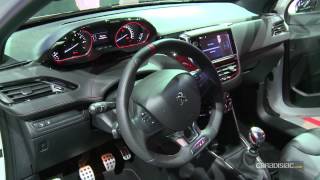 La Peugeot 208 GTI en direct du Mondial [upl. by Bobbi]