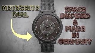 Lilienthal Berlin Zeitgeist Swiss Automatic Meteorite Titanium Watch  Hidden Crown German Made [upl. by Huoh]