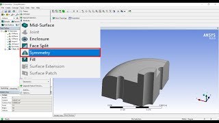 ✅ ANSYS Design Modeler  Symmetry  Basic Tutorial 18 [upl. by Ricker453]