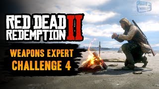 Red Dead Redemption 2 Weapons Expert Challenge 4 Guide  Kill 10 enemies with crafted ammo [upl. by Azenav]