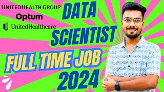 Data Scientist Job 2024  Freshers Eligible  PAN India Candidates can apply [upl. by Aneert]