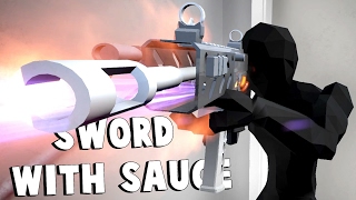 DEFLECT THEIR BULLETS  Beating Normal Mode  Sword With Sauce Alpha Gameplay [upl. by Odranreb]