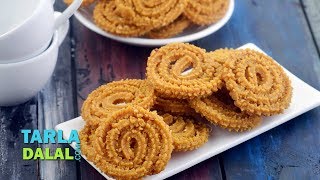 Whole Wheat Flour Chakli Recipe by Tarla Dalal [upl. by Dolloff]