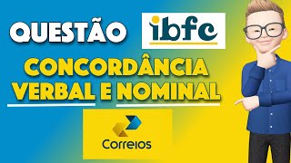 CONCURSO CORREIOS Macetes para resolver Concordância verbal e nominal [upl. by Atekan]