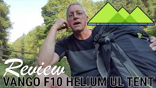 Vango Ultra Light Helium F10 2 Person Tent Review [upl. by Asilak]