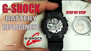 How to Change a GSHOCK Watch Battery [upl. by Lambert921]