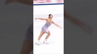 Kaori Sakamoto  坂本 花織  Perfect Double Axel 2A [upl. by Airdnassac]