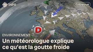 Questce que la goutte froide qui a provoqué des inondations dévastatrices en Espagne [upl. by Enehs]