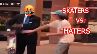 NEW  SKATERS vs HATERS  Karens vs Skaters Compilation 2023 😂 [upl. by Auhel]