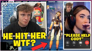 CLIX FREAKS OUT Reacting To SOMMERSET Getting ABUSED By Her Boyfriend On STREAM Fortnite Moments [upl. by Tatman]