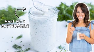 RestaurantQuality Ranch Dressing at Home [upl. by Pudendas]