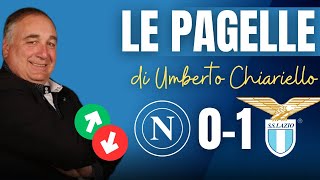 LE PAGELLE di Umberto Chiariello dopo NapoliLazio 01  CAMPANIA SPORT [upl. by Landan208]