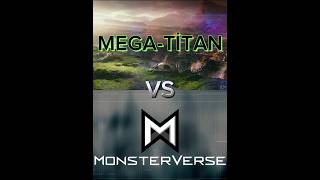 MegaTitan vs Monsterverse monsterverse godzilla kong shimo Scopotuaragazza edit megatitan [upl. by Aicre]