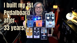 I built my 1st Pedalboard after 33 years with the NUX Bumblebee [upl. by Hike616]