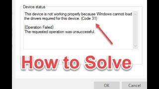 Fix Network Adapter Code 31 error Device is not working properly [upl. by Aretak993]