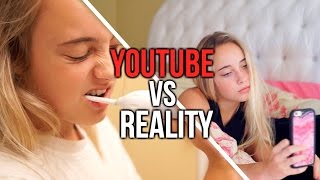 Morning RoutinesYouTube VS Reality  Beauty Guru Parody [upl. by Carrelli]