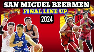 SMB Official Line Up 2024PBA Governors Cup Update PBA UPDATE 2024 [upl. by Minetta367]