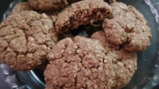 Oats CookiesGuiltFree Delicious amp Fudgy Oats CookiesNo MaidaNo Wheat flour Healthy Cookies [upl. by Jessi]