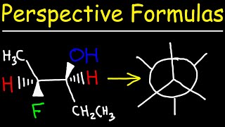 How To Convert a Perspective Formula to a Newman Projection [upl. by Jenda]