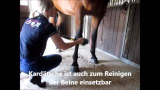 WesselWerk PferdestriegelStaubsaugeraufsatz  Horse Grooming [upl. by Heidt]