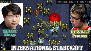 Starcraft DEWALT vs ZELOT PvZ SC Remastered Broodwar 2024 LADDER [upl. by Rickard]