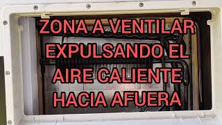 ORCAISCA ¿Cómo Instalar ventiladores para nevera trivalente en autocaravana Benimar Tessoro 496 [upl. by Ekoorb]