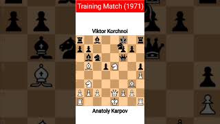 Anatoly Karpov vs Viktor Korchnoi Training Match 1971 [upl. by Dianuj]