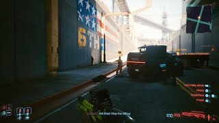 Samsung neo QLED QN900C 8K Cyberpunk 2077 gameplay [upl. by Akehsal]