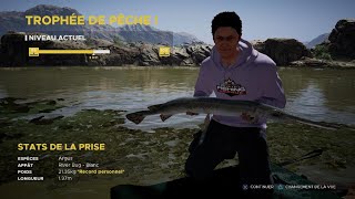 Fishing Sim World Boss Lepisoste Argus Lake Nelson [upl. by Marji]