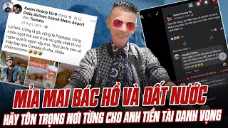 KASIM HOÀNG VŨ TỪNG MỈA MAI BÁC HỒ VÀ ĐẤT NƯỚCXIN HÃY TÔN TRỌNG NƠI TỪNG CHO ANH TIỀN TÀI DANH VỌNG [upl. by Atsyrt9]