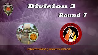 Atlasbasket  Div 3Round 7  SAN ANDREAS vs ΕΜΠRISMOS [upl. by Eeznyl]