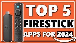 5 Must Have Free Firestick Apps For 2024 [upl. by Selassie603]