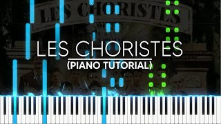 Les Choristes  Vois Sur Ton Chemin Piano Tutorial Free Midi [upl. by Itram]