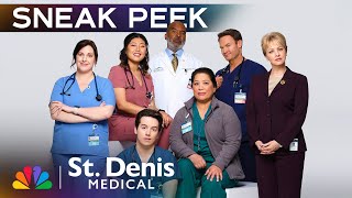 First 4 Minutes of NBC’s New Workplace Comedy  St Denis Medical  Sneak Peek [upl. by Xam731]