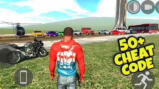 All New 50 Cheats Code Of New Update  INDIAN BIKE DRIVING 3D [upl. by Anniahs]