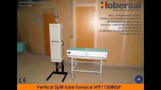 Hobersal HTF Vertical tube furnace [upl. by Mackie349]