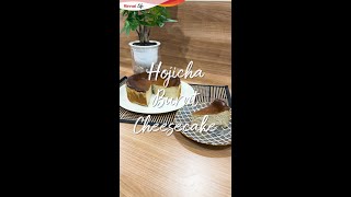 Rinnai Life How to Make Hojicha Burnt Cheesecake [upl. by Dean]