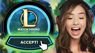 Pokimane plays League of Legends again after 5 years [upl. by Compte557]